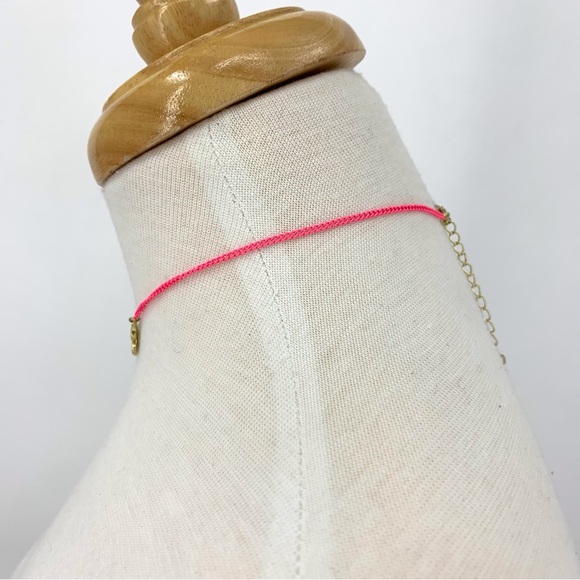 Stella & Dot Girls' Pink and Orange Butterfly Necklace - Picture 4 of 16